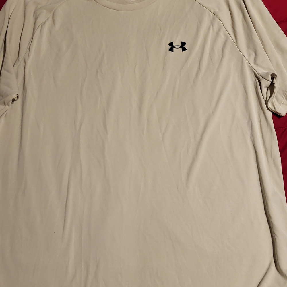 Under Armour Men's Beige 2.0 Tech Tee